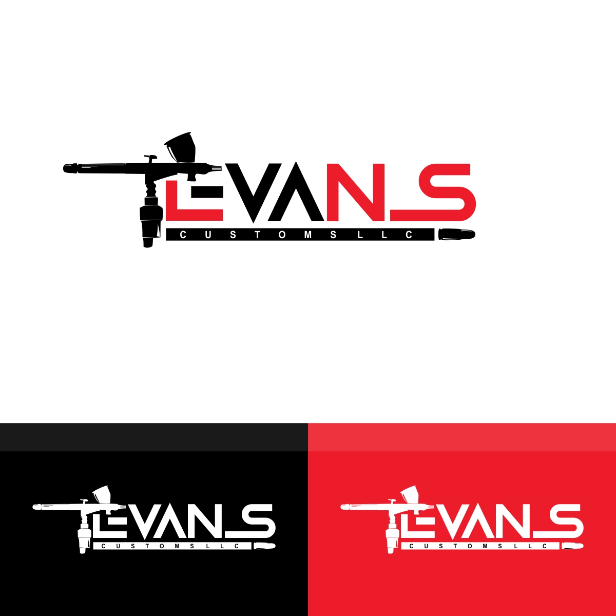 Logo-Design von fly  design für Evans Customs LLC | Design #28193112