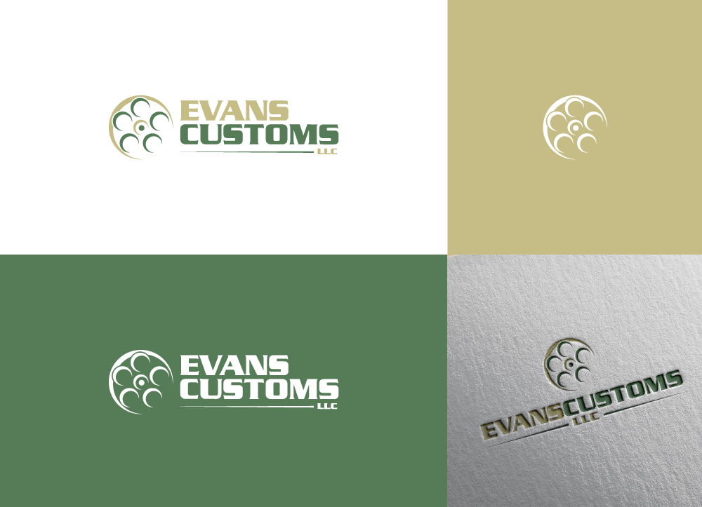 Diseño de Logo por Cre@8ive.Colors para Evans Customs LLC | Diseño #28186430