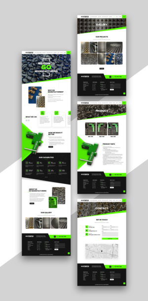 WordPress-Design von nzdesigners für GO Manufacturing | Design: #28202688