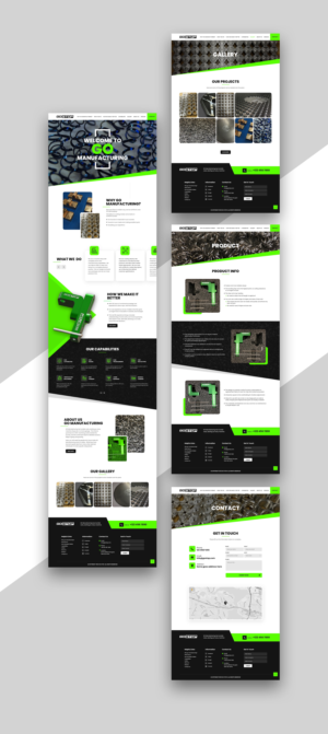 WordPress-Design von nzdesigners für GO Manufacturing | Design: #28210425