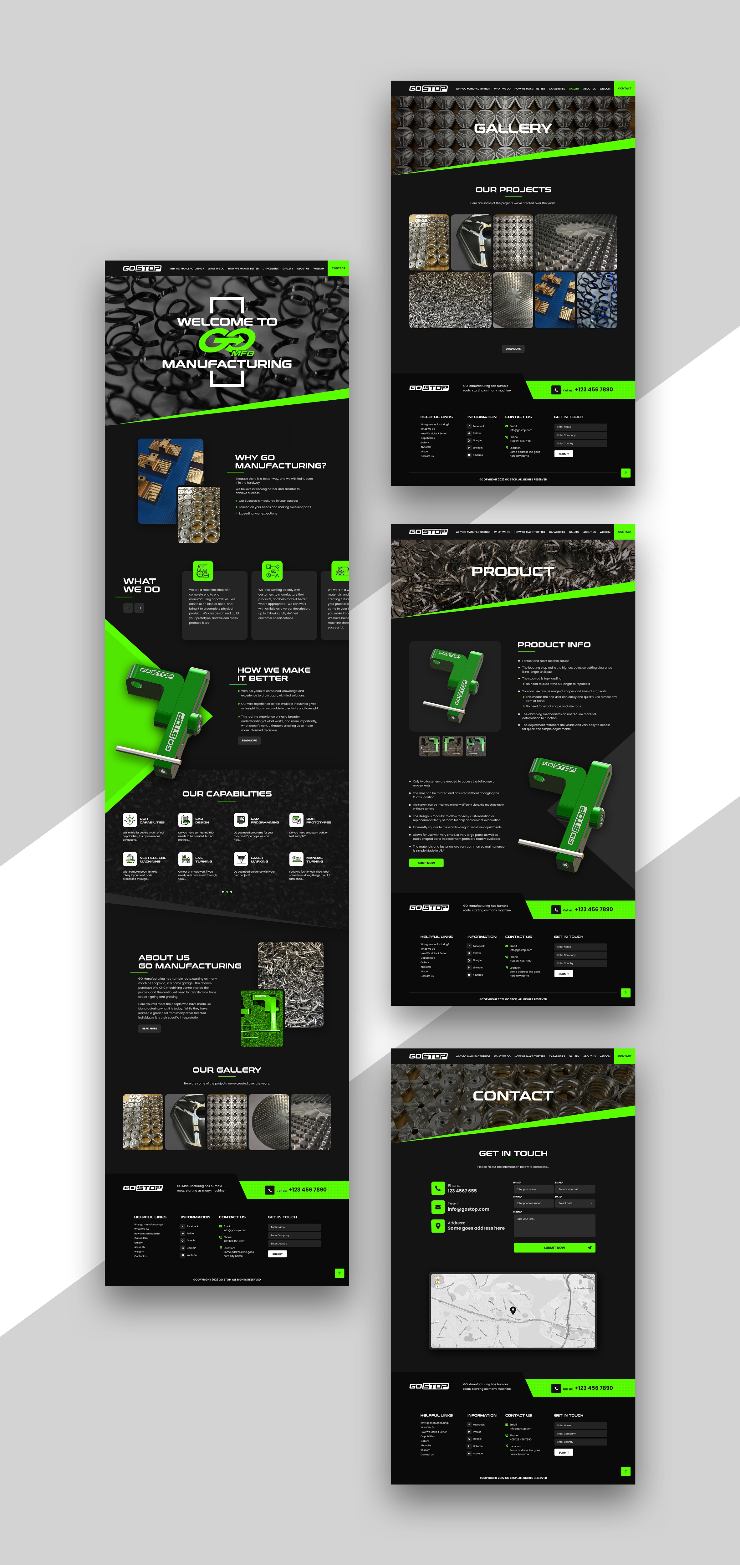 WordPress-Design von nzdesigners für GO Manufacturing | Design: #28215908