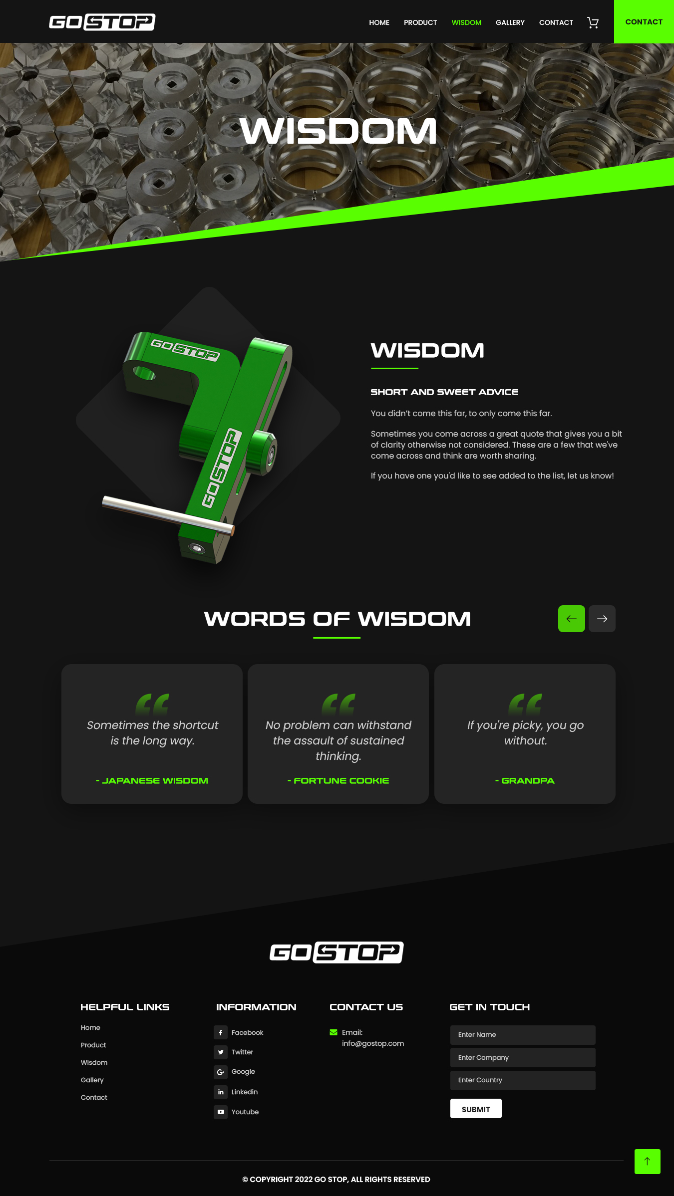 Wordpress Design by NZ Creatives for GO Manufacturing | Design #28301495