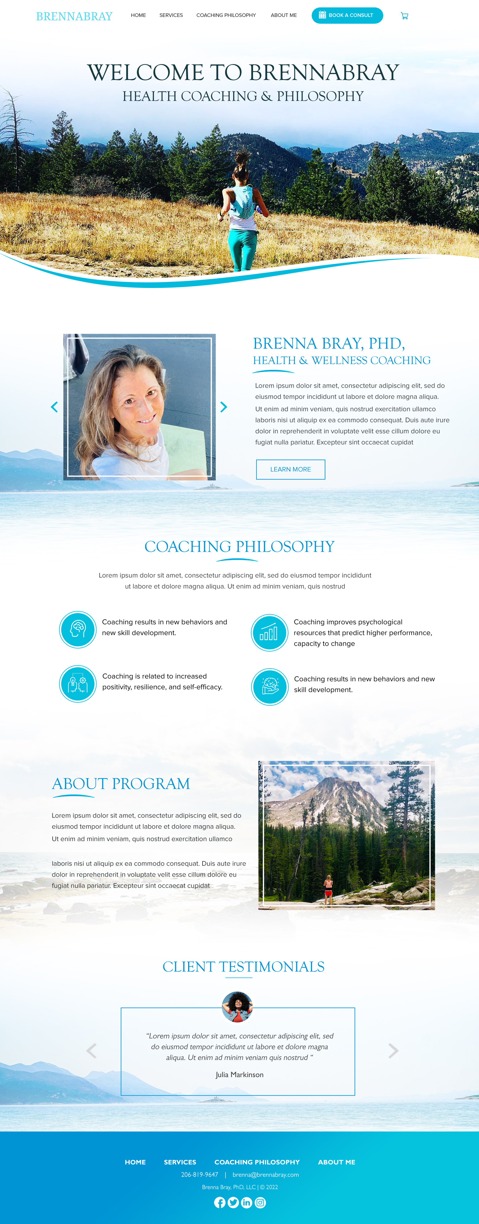 Web Design by Blue Sparrow for this project | Design: #28195660