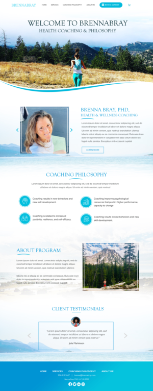 Web Design by Blue Sparrow