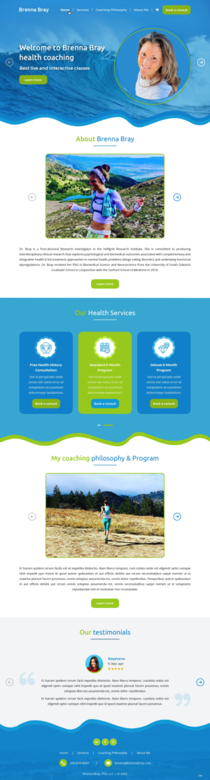 Web Design by pb for this project | Design: #28194262