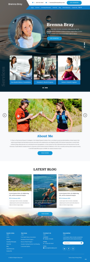 Web Design by pb for this project | Design: #28199909