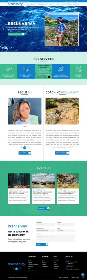 Web Design by pb for this project | Design: #28199910