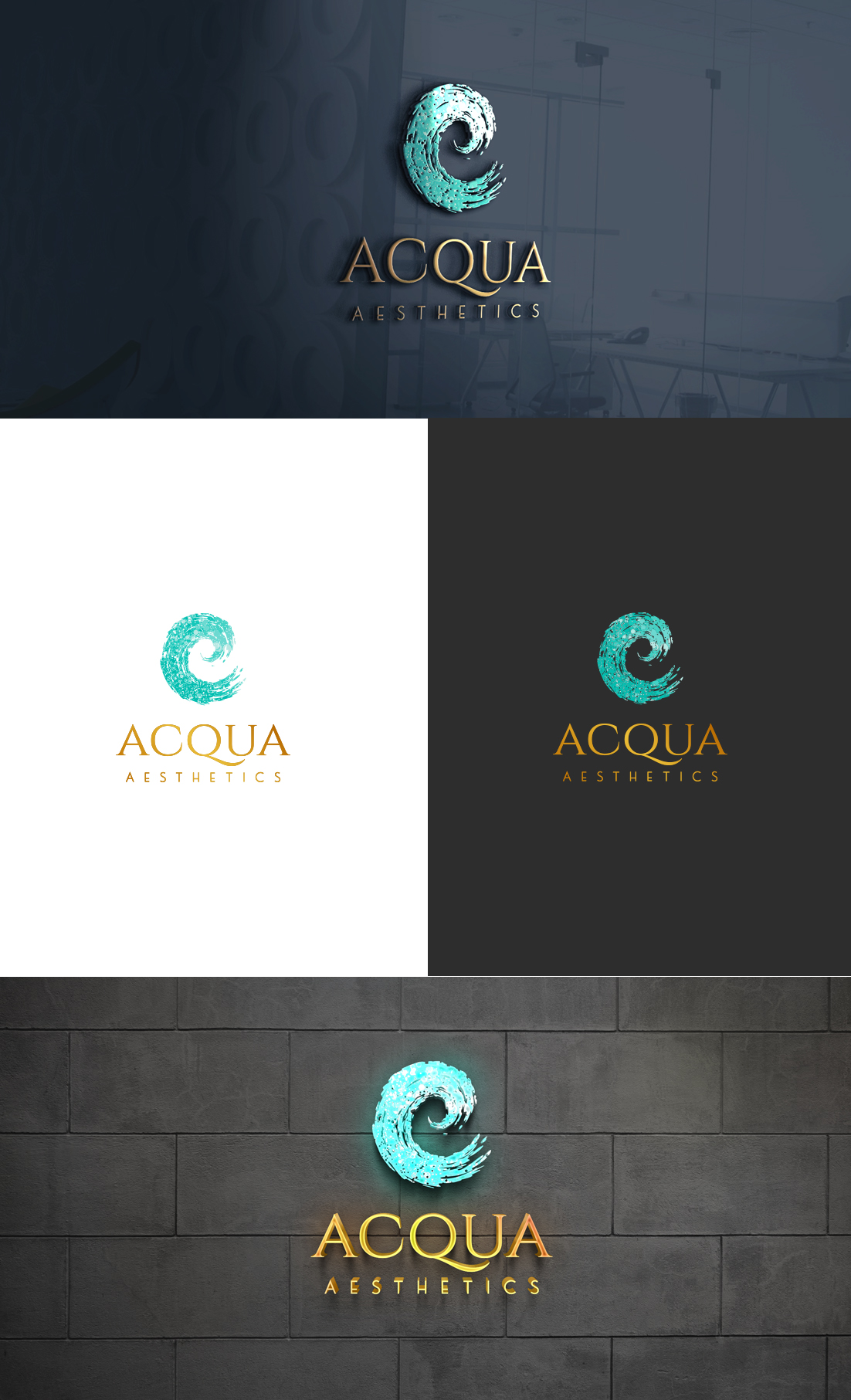 Design de Logo par GLDesigns pour ACQUA AESTHETICS | Design #28229902