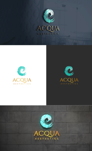 Logo Design by GLDesigns for ACQUA AESTHETICS | Design: #28229902