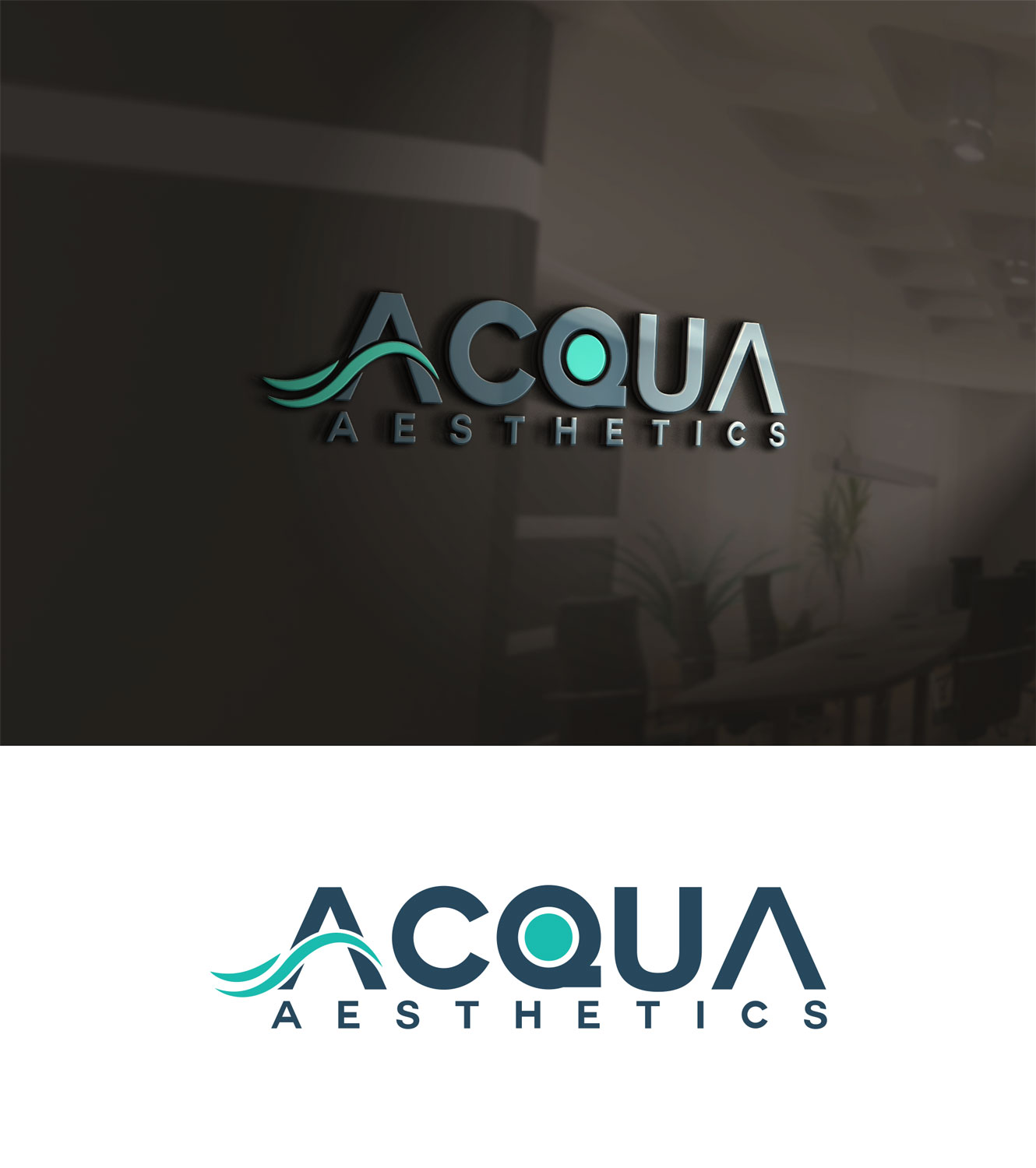 Logo-Design von Impressive Sol für ACQUA AESTHETICS | Design #28192457