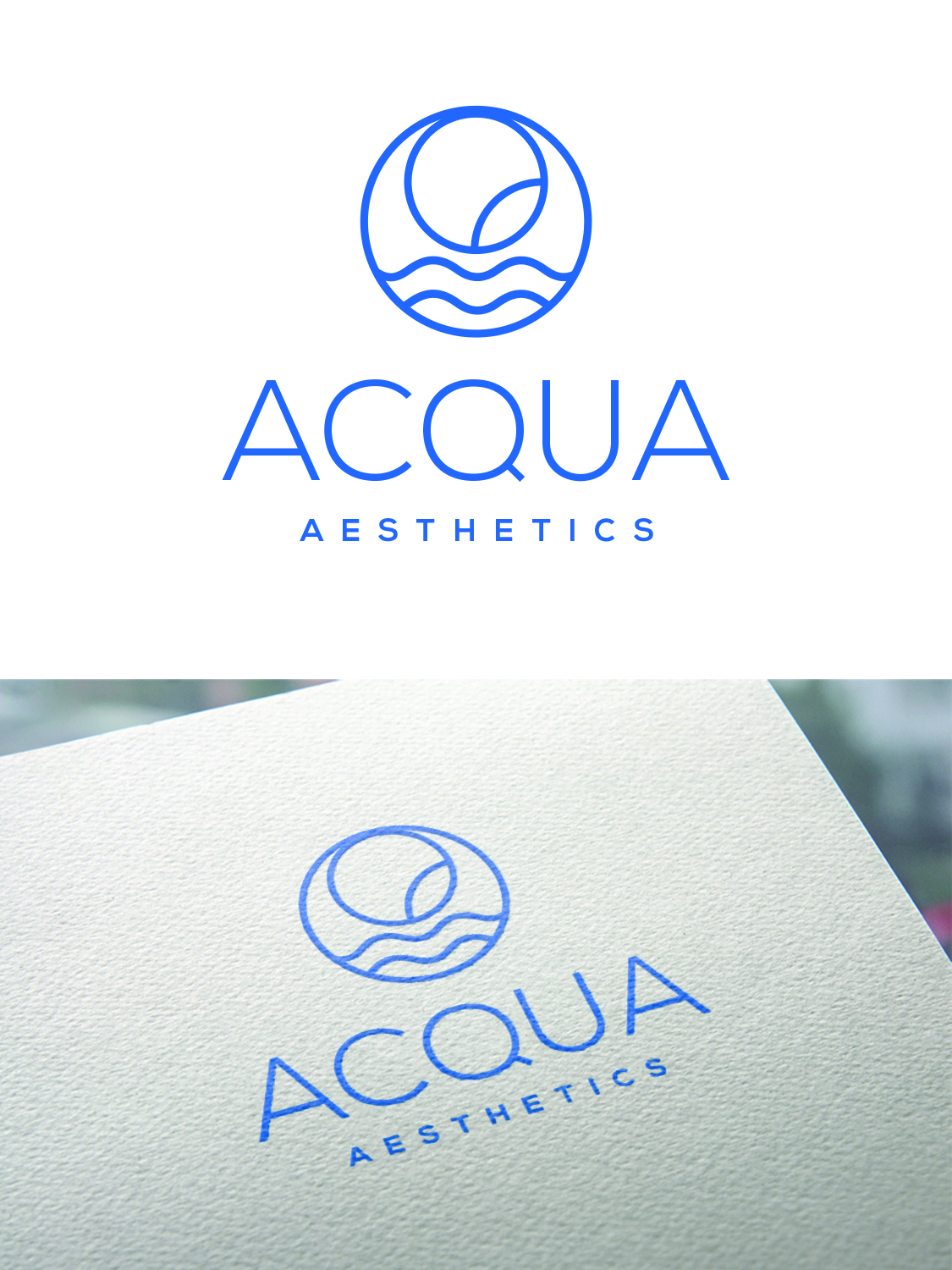 Diseño de Logo por ivo_i_ivanov para ACQUA AESTHETICS | Diseño #28215300