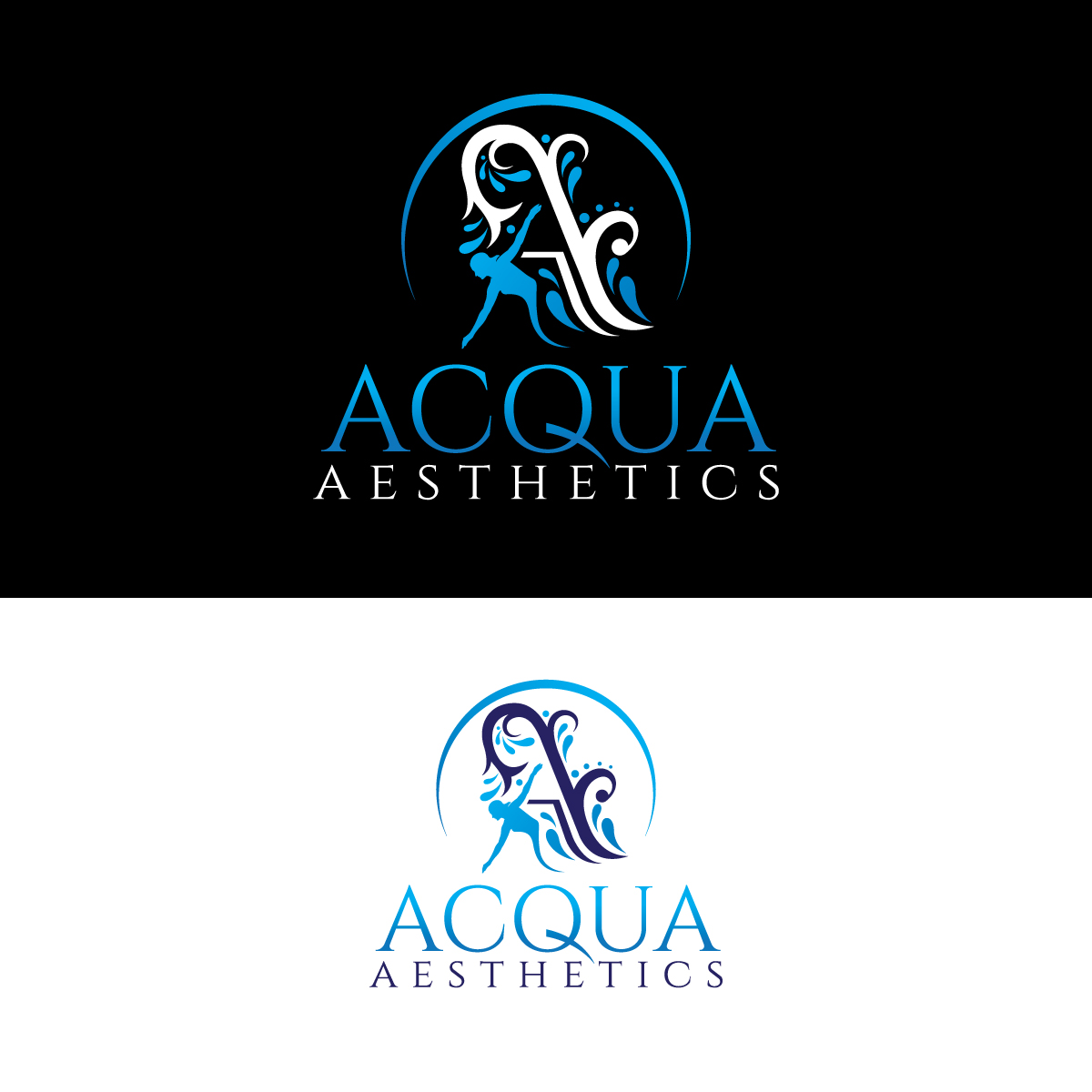 Diseño de Logo por brand maker para ACQUA AESTHETICS | Diseño #28192886