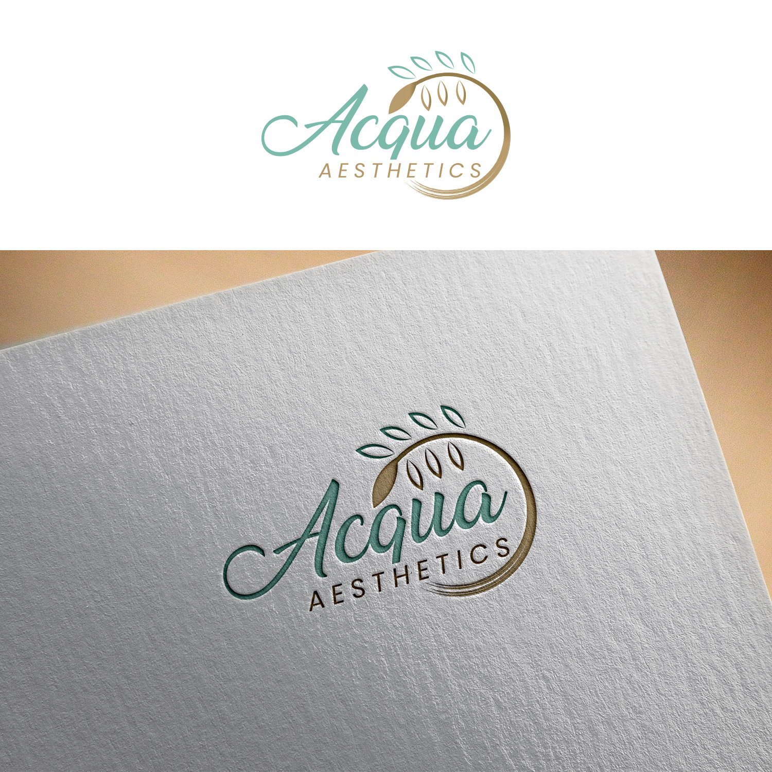 Diseño de Logo por Maxo-Biz para ACQUA AESTHETICS | Diseño #28196289