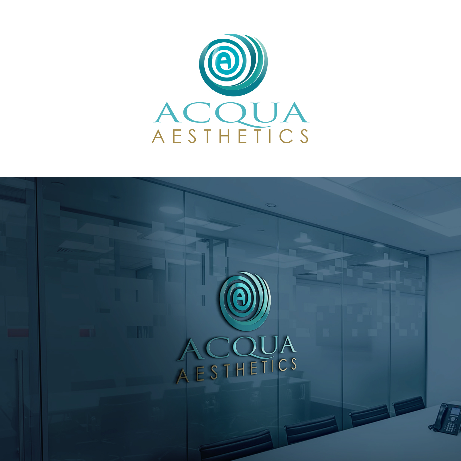 Diseño de Logo por Maxo-Biz para ACQUA AESTHETICS | Diseño #28203131