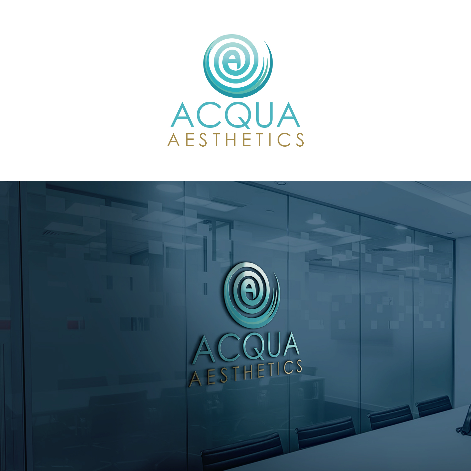 Diseño de Logo por Maxo-Biz para ACQUA AESTHETICS | Diseño #28203134