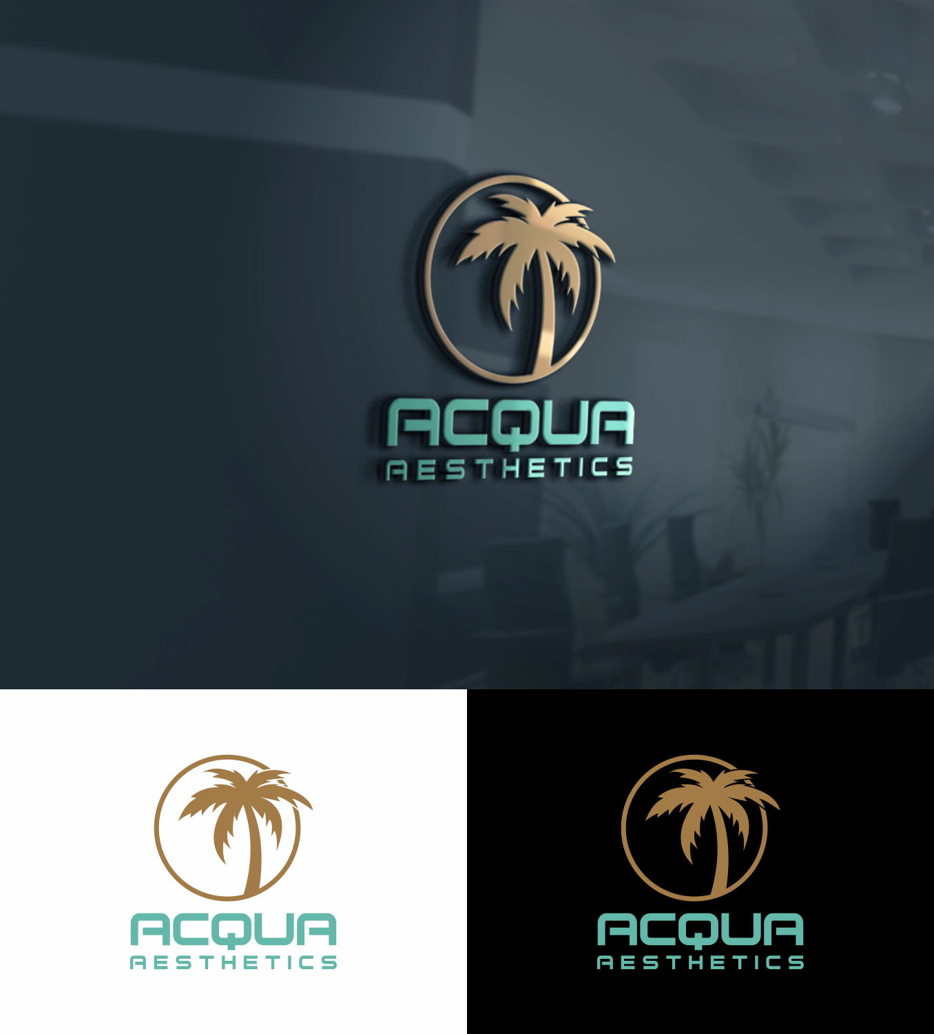 Diseño de Logo por dobleh_creative para ACQUA AESTHETICS | Diseño #28190632