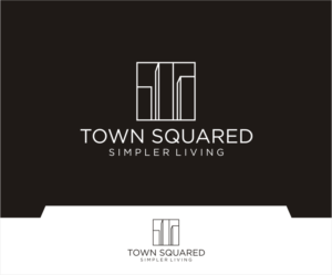 Town Squared | Logo-Design von Bunda_CiaAnesFiyya