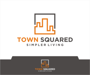 Town Squared | Logo-Design von f i l d a