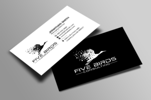 Business Card Design by Creations Box 2015 for Five Birds Consulting | Design: #28200082