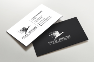 Business Card Design by Pictorial for Five Birds Consulting | Design #28196765