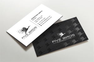Business Card Design by LAXMI DESIGNHUB for Five Birds Consulting | Design: #28196767