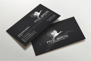Business Card Design by LAXMI DESIGNHUB for Five Birds Consulting | Design: #28196775