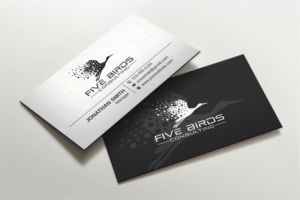 Business Card Design by LAXMI DESIGNHUB for Five Birds Consulting | Design: #28196793