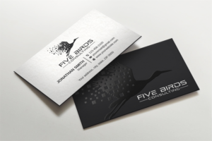 Business Card Design by LAXMI DESIGNHUB for Five Birds Consulting | Design: #28196795