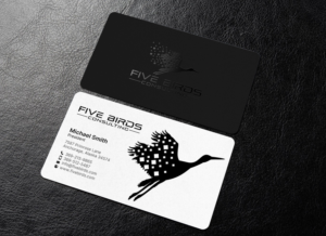 Business Card Design by chandrayaan.creative for Five Birds Consulting | Design: #28198561
