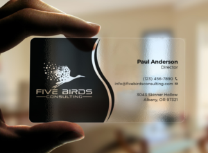 Business Card Design by Tripti Ranjan Gain for Five Birds Consulting | Design: #28197414