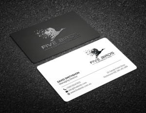 Business Card Design by R.design for Five Birds Consulting | Design: #28196309