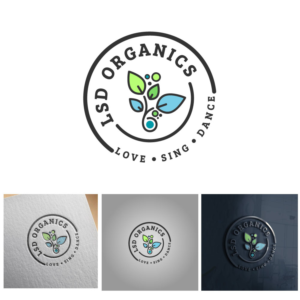 Diseño de Logo por michellefrances para LSD Organics | Diseño: #28252248