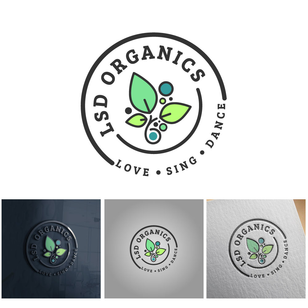 Diseño de Logo por michellefrances para LSD Organics | Diseño #28283622