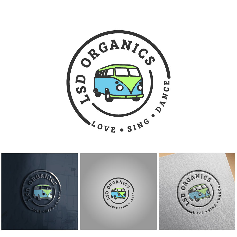 Diseño de Logo por michellefrances para LSD Organics | Diseño: #28330670
