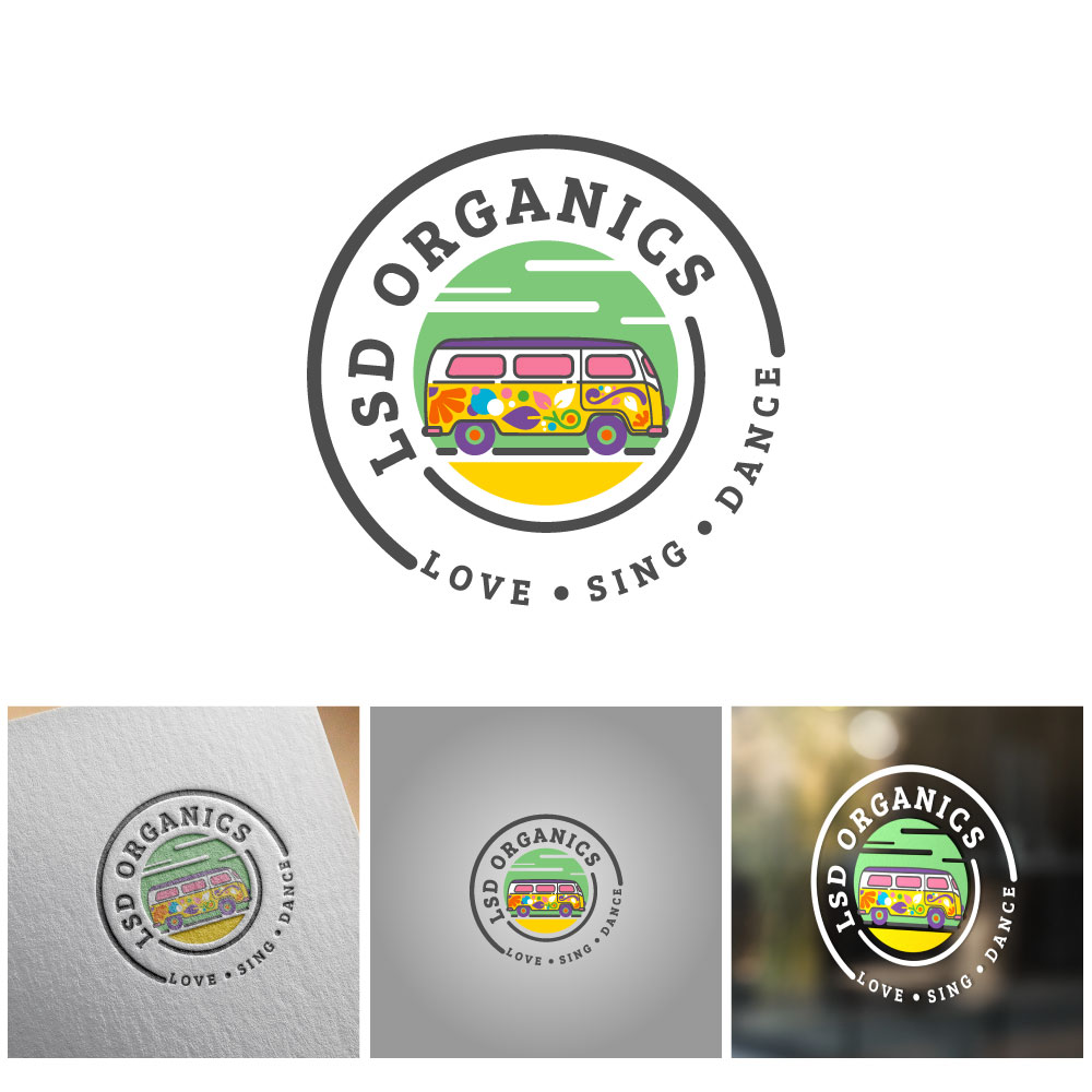 Diseño de Logo por michellefrances para LSD Organics | Diseño #28335005