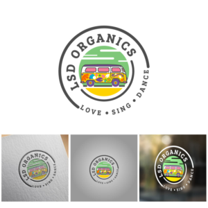 Diseño de Logo por michellefrances para LSD Organics | Diseño: #28335005