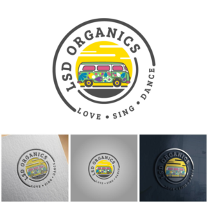 Diseño de Logo por michellefrances para LSD Organics | Diseño: #28335028