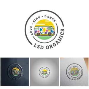 Diseño de Logo por michellefrances para LSD Organics | Diseño: #28347953
