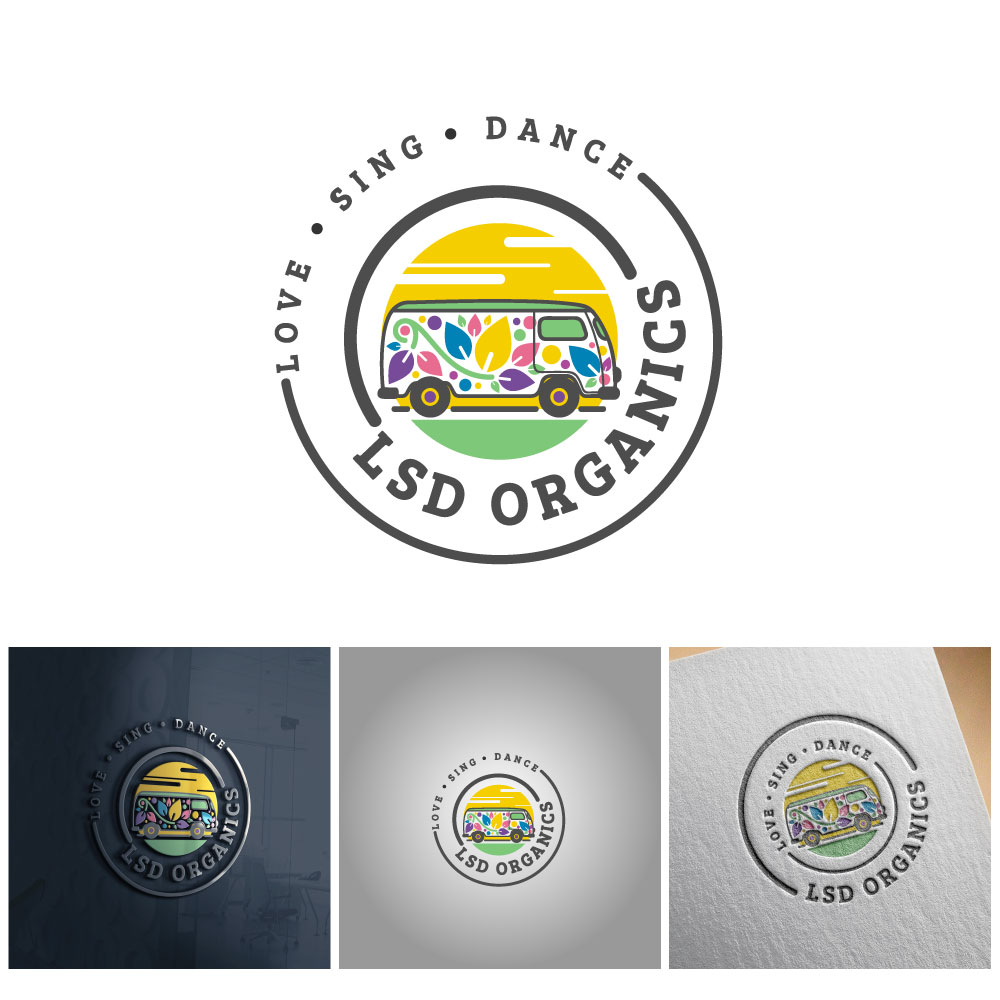 Diseño de Logo por michellefrances para LSD Organics | Diseño #28347954