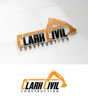 Clark Civil Construction  | Diseño de Logo por Impressive Sol