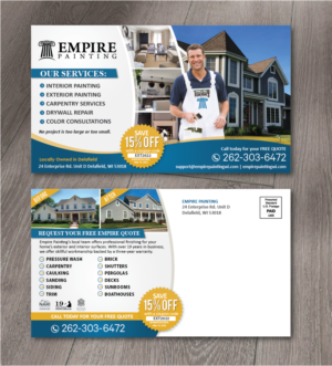 Flyer-Design von alex989 für Empire Painting | Design: #28197947