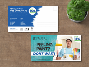 Flyer Design by nng for Empire Painting | Design: #28198074