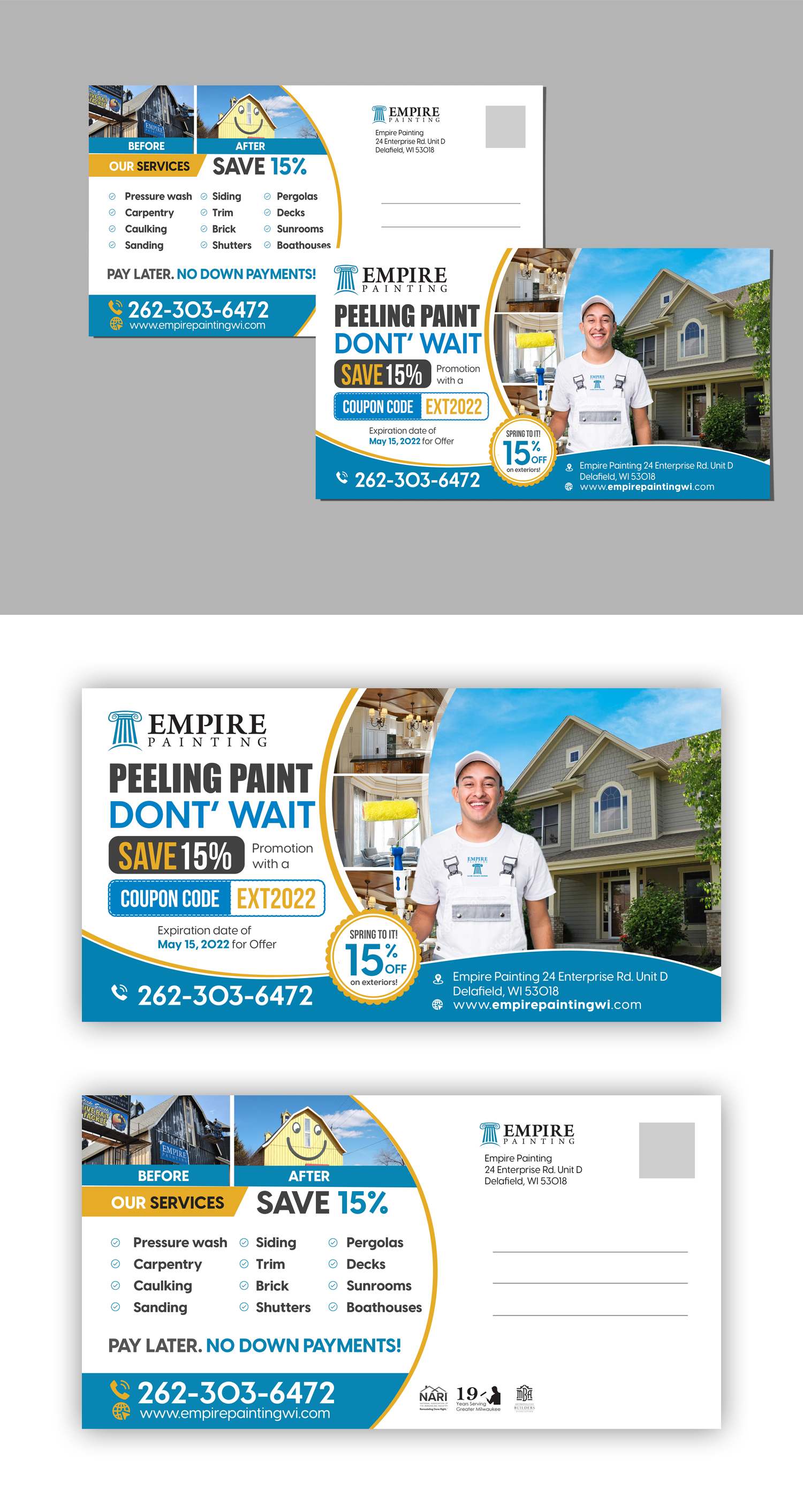 Flyer Design by debdesign for Empire Painting | Design #28197591