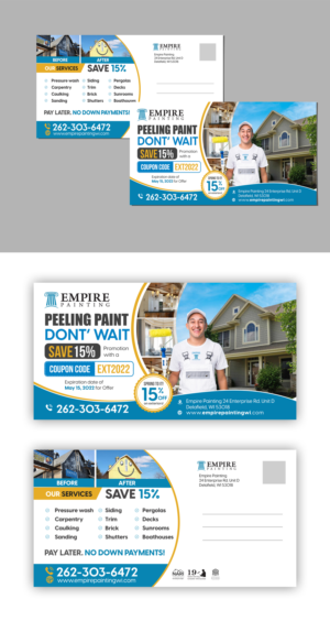 Flyer-Design von debdesign für Empire Painting | Design: #28197591