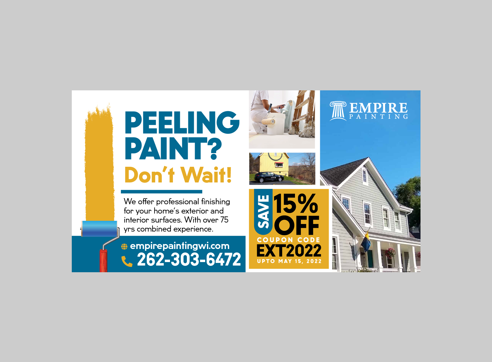 Flyer Design by Benson M. for Empire Painting | Design #28204643