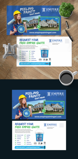 Flyer Design by vcreatived for Empire Painting | Design: #28198126