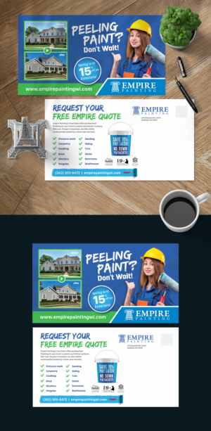 Flyer Design by vcreatived for Empire Painting | Design: #28198127