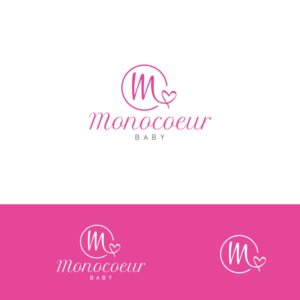 Logo Design by Liyana for Moncoeur Baby | Design: #28204810