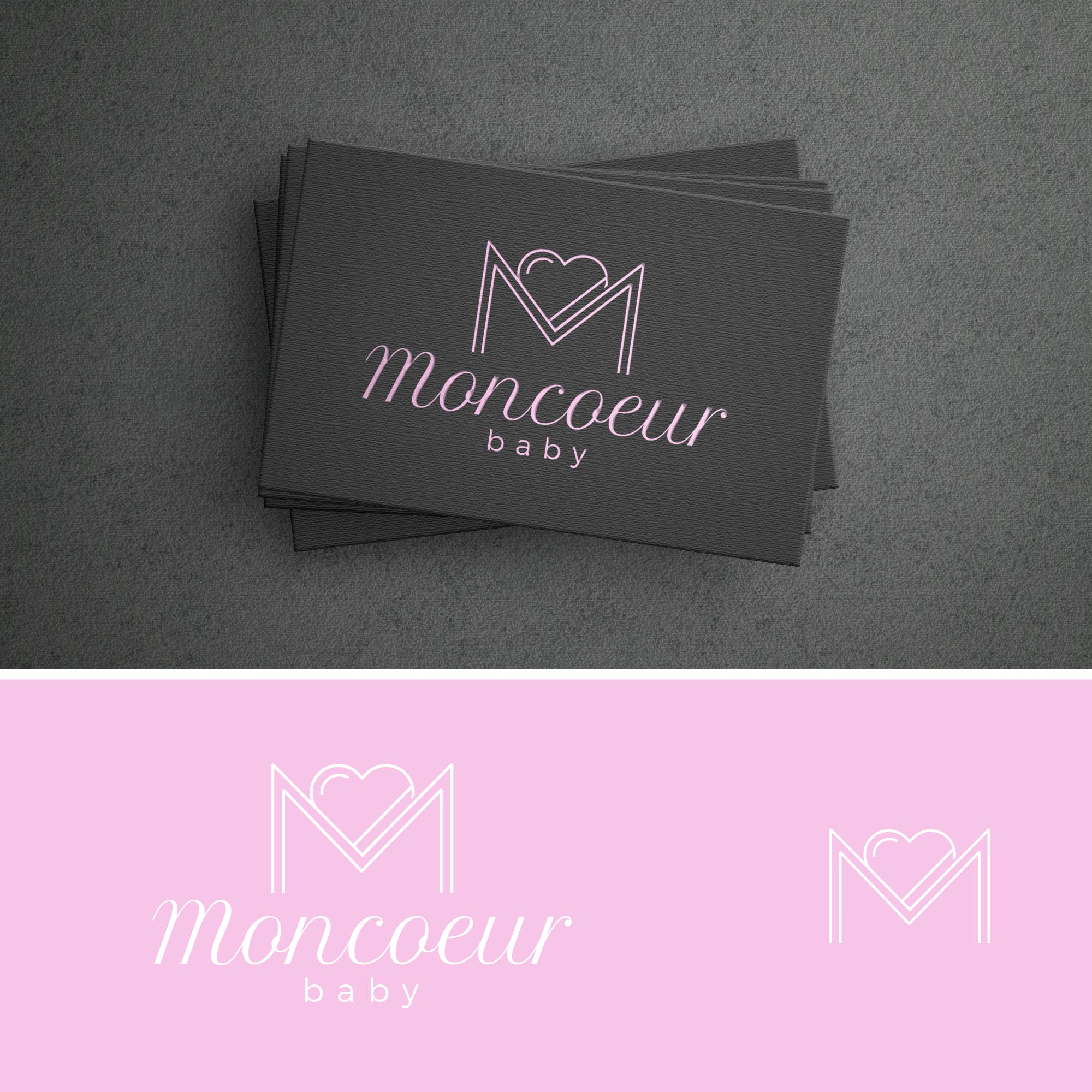 Logo Design by Liyana for Moncoeur Baby | Design #28210378
