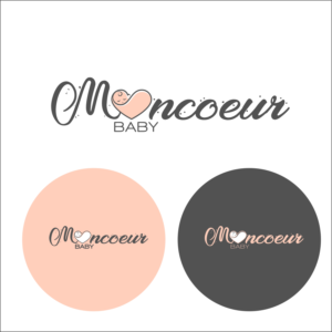 Logo Design by kgraphics2011 for Moncoeur Baby | Design #28201036